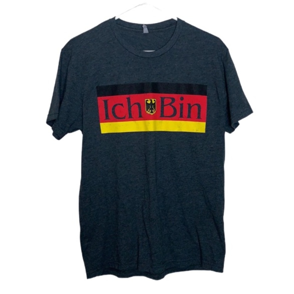 ICH BIN (I am) Short Sleeve Graphic Men’s T-Shirt Size Medium